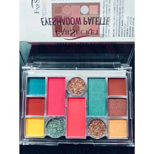 Fab12 Color Eyeshadow Palette